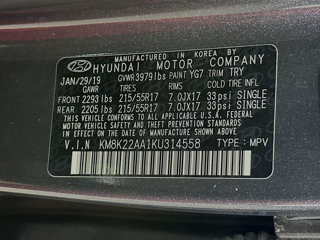 2019 Hyundai Kona SEL