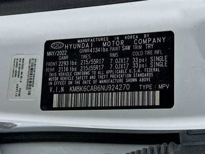 2022 Hyundai Kona SEL