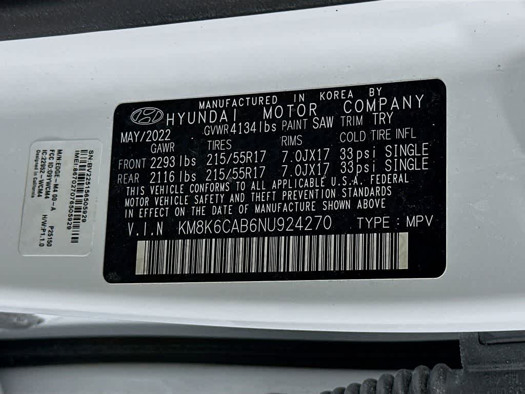 2022 Hyundai Kona SEL