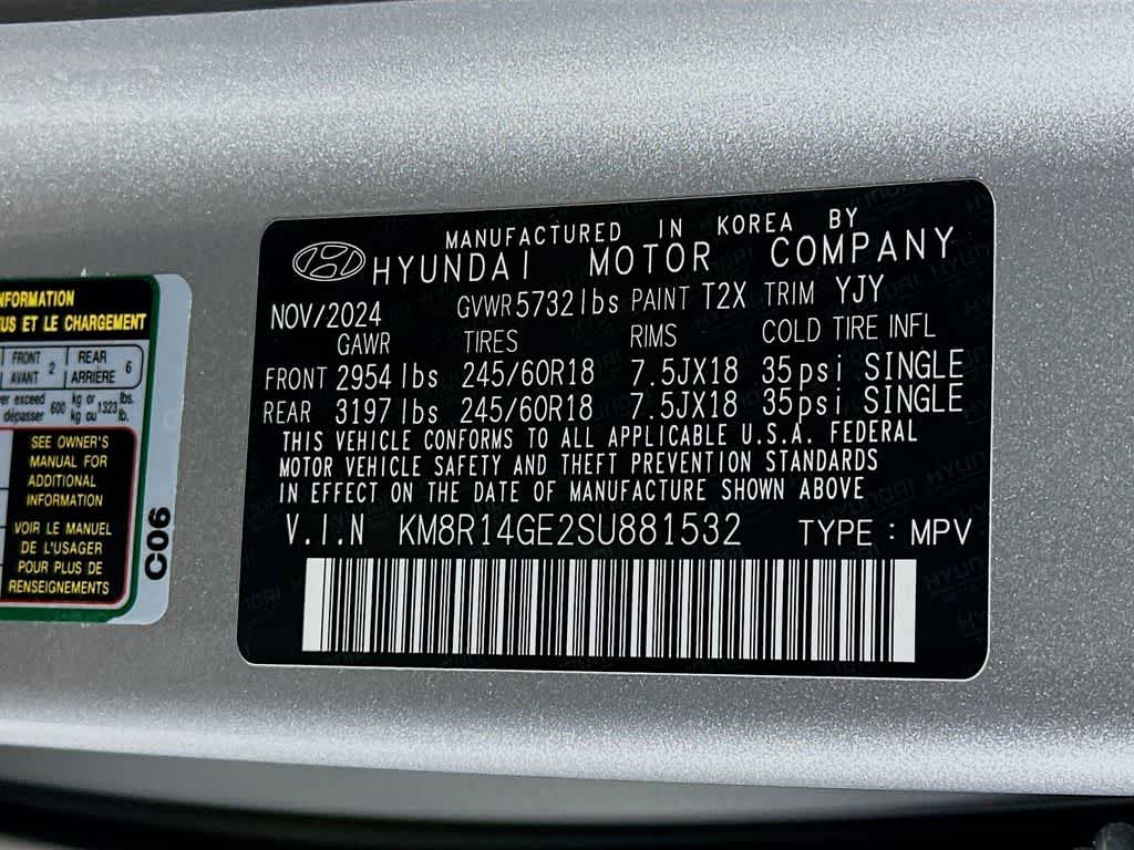 2025 Hyundai Palisade SE