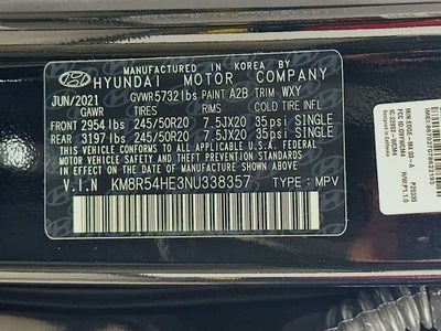 2022 Hyundai Palisade Limited