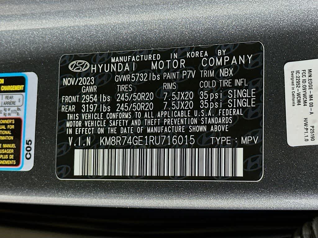 2024 Hyundai Palisade Calligraphy