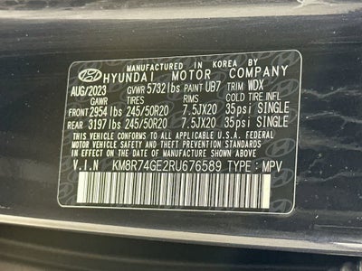 2024 Hyundai Palisade Calligraphy