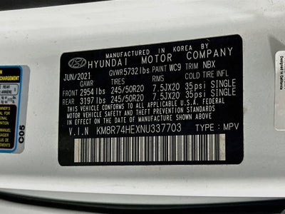2022 Hyundai Palisade Calligraphy