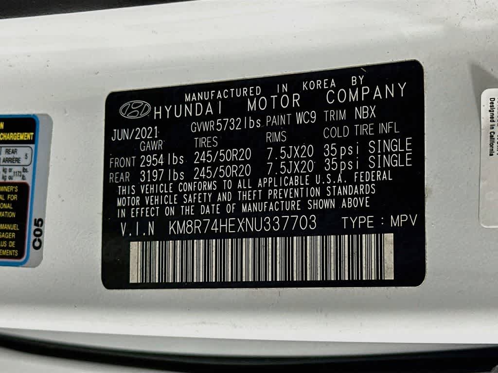 2022 Hyundai Palisade Calligraphy