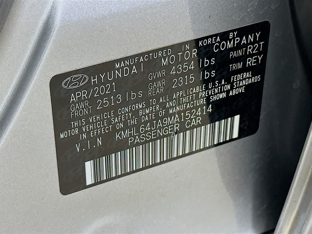 2021 Hyundai Sonata SEL