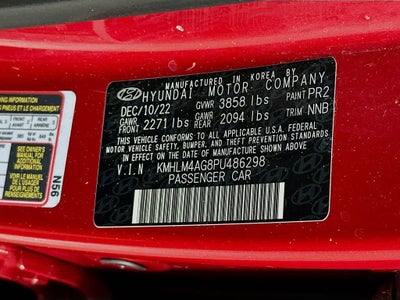 2023 Hyundai Elantra SEL