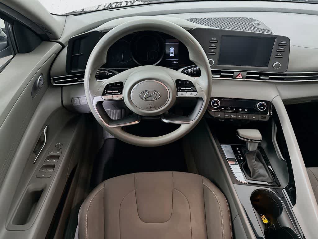 2021 Hyundai Elantra Hybrid Blue