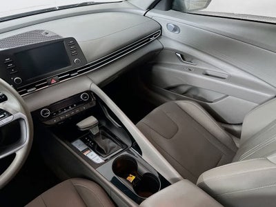 2021 Hyundai Elantra Hybrid Blue