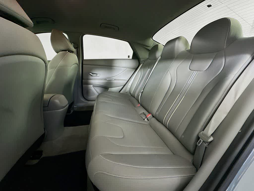 2021 Hyundai Elantra Hybrid Blue