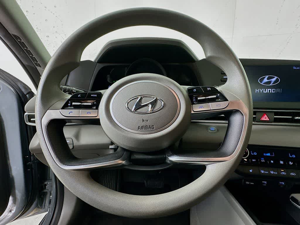 2021 Hyundai Elantra Hybrid Blue