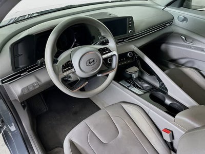 2021 Hyundai Elantra Hybrid Blue