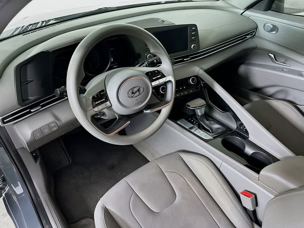 2021 Hyundai Elantra Hybrid Blue