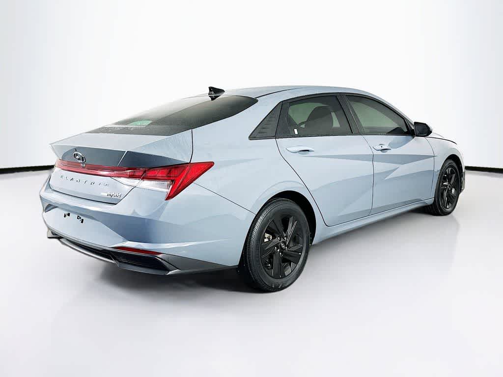 2021 Hyundai Elantra Hybrid Blue
