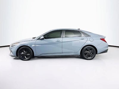 2021 Hyundai Elantra Hybrid Blue