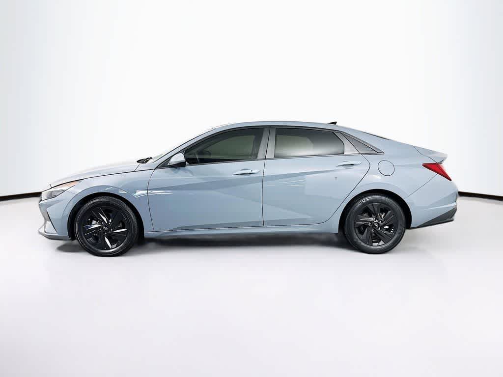 2021 Hyundai Elantra Hybrid Blue