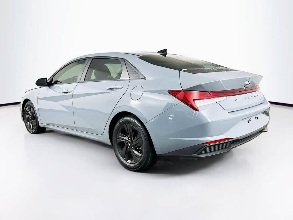 2021 Hyundai Elantra Hybrid Blue