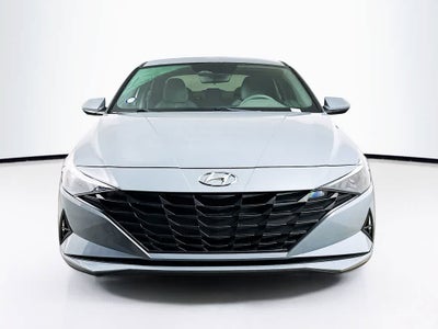 2021 Hyundai Elantra Hybrid Blue