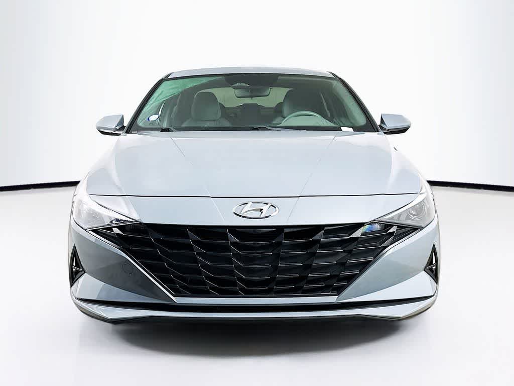 2021 Hyundai Elantra Hybrid Blue