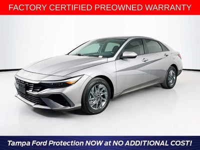 2024 Hyundai Elantra Hybrid Blue
