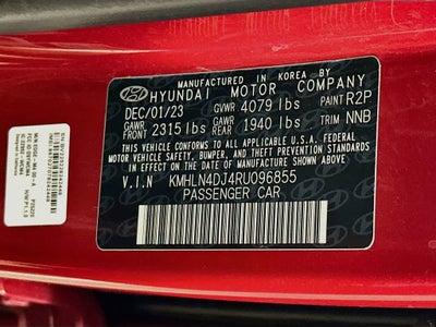 2024 Hyundai Elantra Hybrid Limited