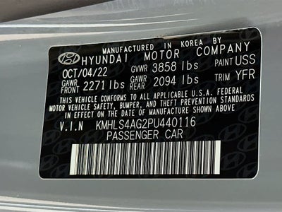 2023 Hyundai Elantra SEL