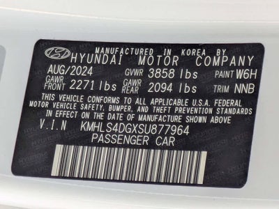 2025 Hyundai Elantra SEL Convenience