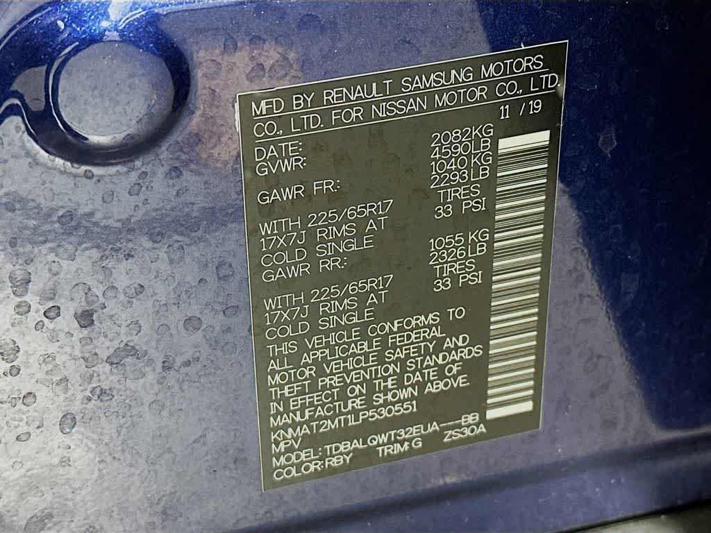 2020 Nissan Rogue SV