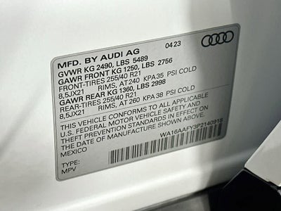 2023 Audi Q5 Sportback S line Prestige