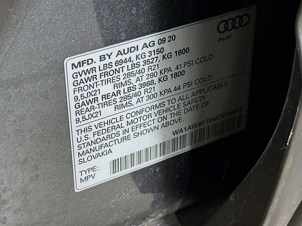 2021 Audi SQ7 Premium Plus