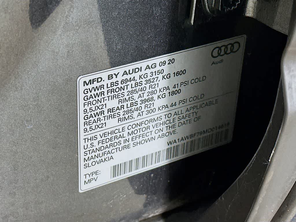 2021 Audi SQ7 Premium Plus