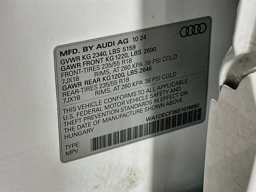 2025 Audi Q3 S line Premium