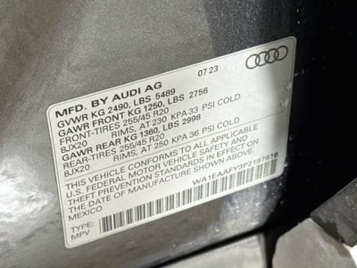 2023 Audi Q5 S line Premium Plus