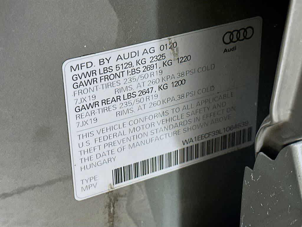 2020 Audi Q3 S line Premium Plus