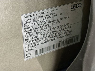 2017 Audi Q7 Prestige