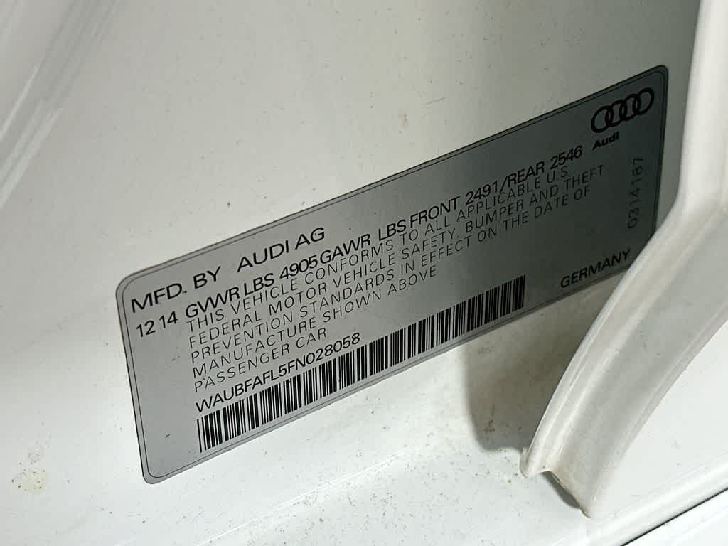 2015 Audi A4 Premium