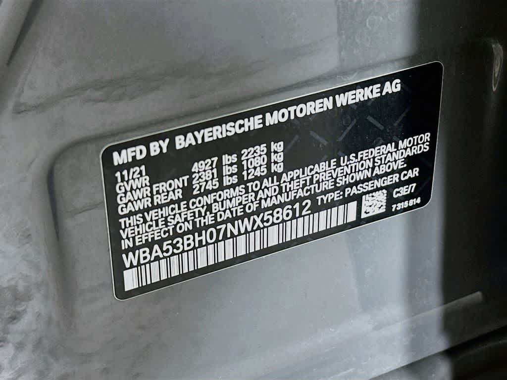 2022 BMW 530i 530i
