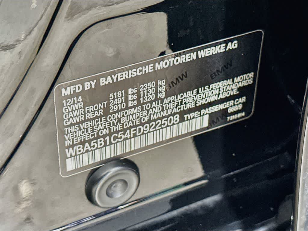 2015 BMW 535i 535i