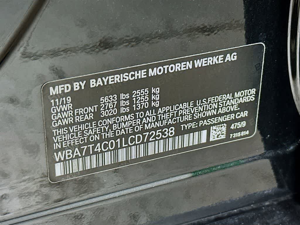 2020 BMW 7 Series 740i xDrive