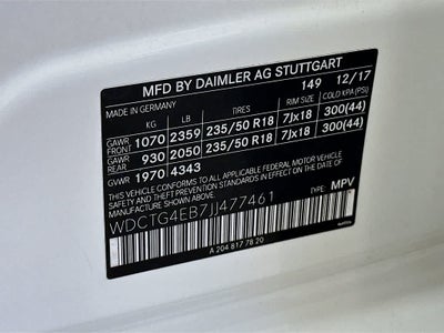 2018 Mercedes-Benz GLA 250 GLA 250