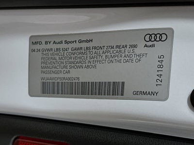 2024 Audi RS 5 Sportback 2.9T quattro