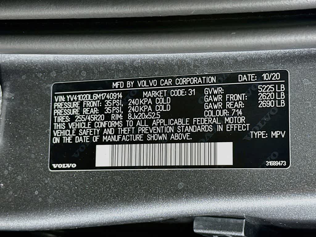 2021 Volvo XC60 Inscription