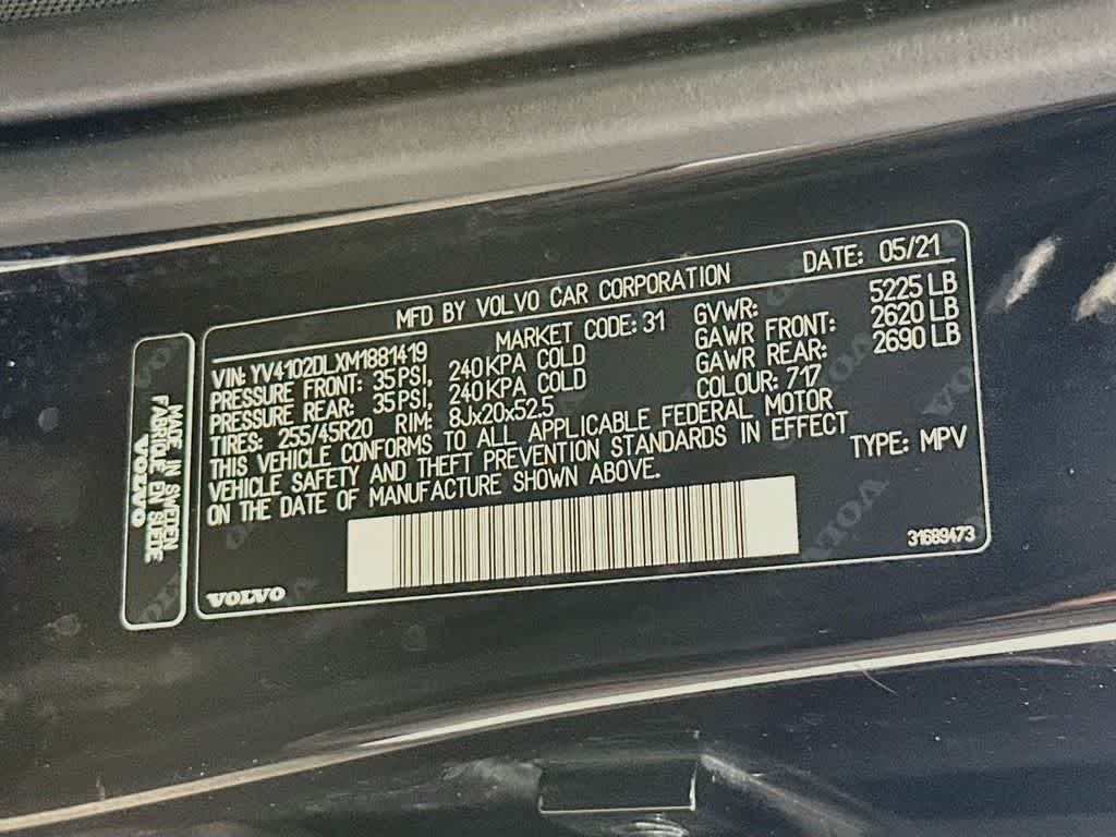 2021 Volvo XC60 Inscription
