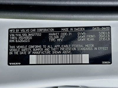 2022 Volvo XC60 Inscription