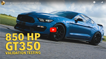 850 HP Hennessey GT350 Validation Testing